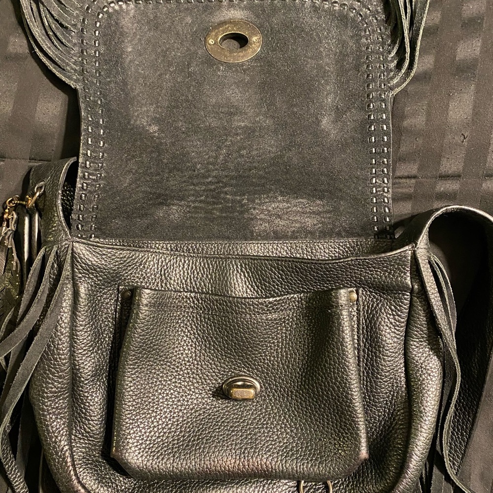 Coach Dakotah Fringe Crossbody w/ dust bag. - Picture 8 of 14